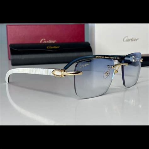 cartier bluffs|Cartier Buffalo Horn Style Eyewear .